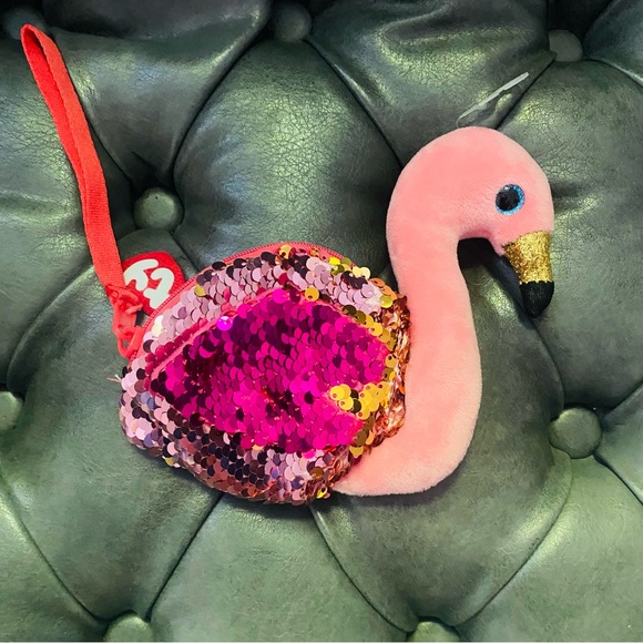 TY FASHION COLLECTION FLAMINGO - Picture 1 of 4